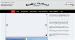 Desktop Screenshot of bistrianmaterials.com